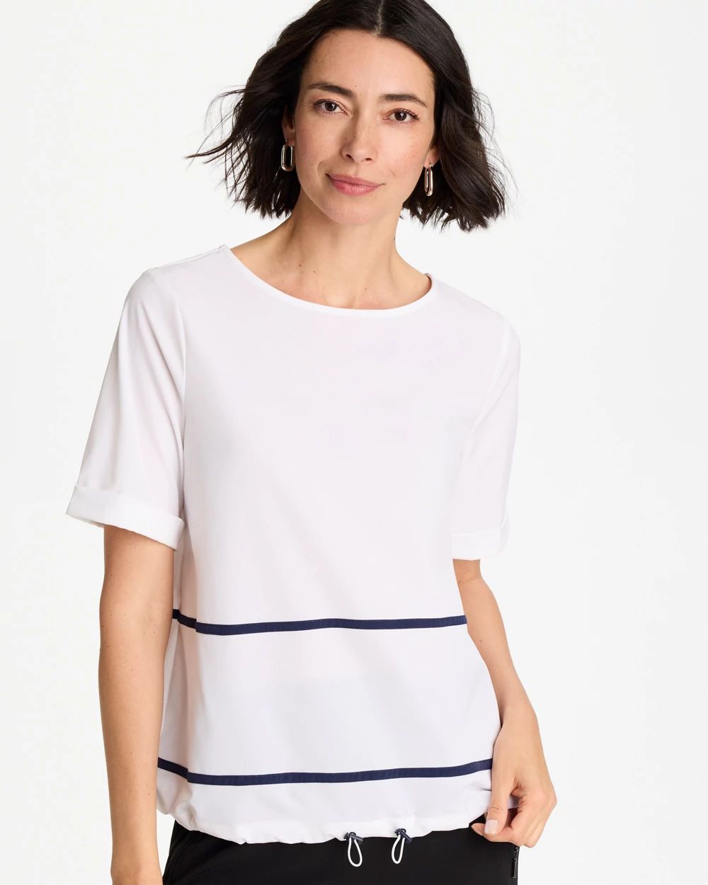 Zenergy® UPF Contrast Bungee Top | Chico's